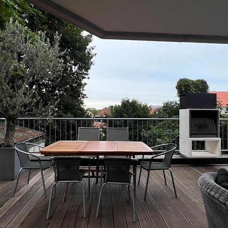 Ludwigshome Luxus - Zentral, Kostenloser Parkplatz, Terrasse لودفيغسبرغ المظهر الخارجي الصورة
